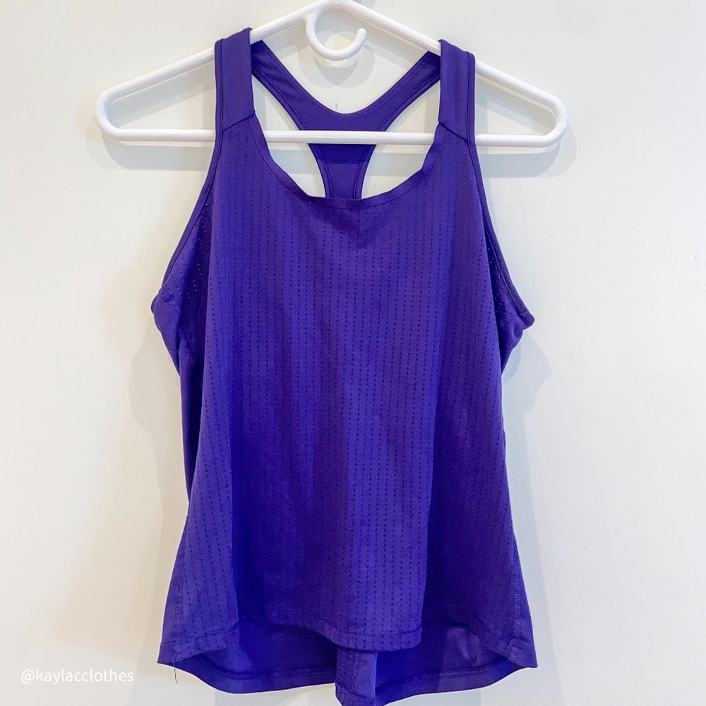Purple Athletic Tank Top